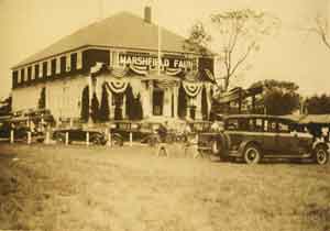 Old Picture of Marshfield Fair Building | Marshfield Fair History